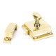 Cabinet Latch - Polished Brass