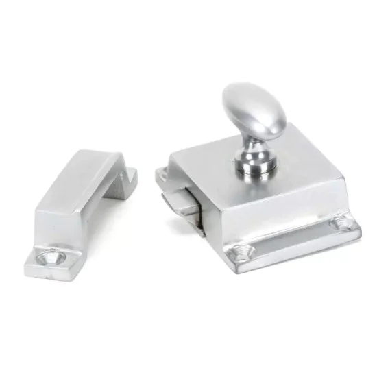 Cabinet Latch - Satin Chrome