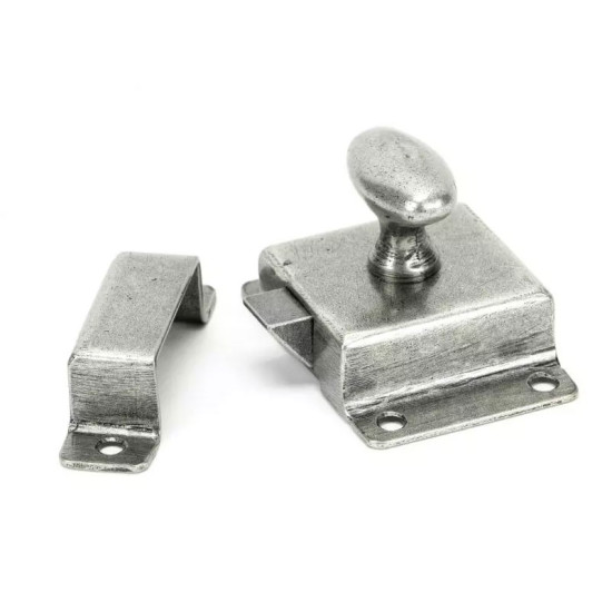 Blacksmith Pewter Patina Cabinet Latch