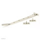 Polished Nickel Brompton Casement Stay