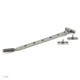 Blacksmith Pewter Patina Brompton Casement Stay