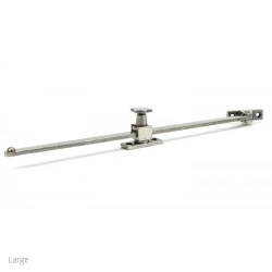 Blacksmith Pewter Patina Casement Stay With Sliding Pivot