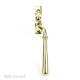 Newbury Espagnolette Casement Fastener - Polished Brass