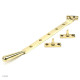 Polished Brass Newbury Casement Stay