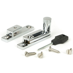 Narrow Brompton Quadrant Fastener - Polished Chrome