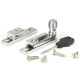 Narrow Beehive Quadrant Fastener - Satin Chrome