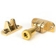 Brompton Brighton Fastener - Polished Brass