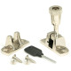 Brompton Brighton Fastener - Polished Nickel