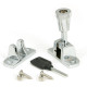 Brompton Brighton Fastener - Polished Chrome