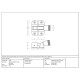 Brompton Brighton Fastener - Satin Chrome