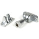 Brompton Brighton Fastener - Satin Chrome