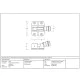 Prestbury Brighton Fastener - Satin Chrome