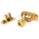 Beehive Brighton Fastener - Polished Brass