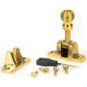 Beehive Brighton Fastener - Polished Brass