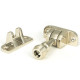 Beehive Brighton Fastener - Polished Nickel