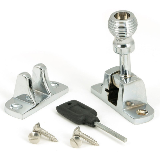Beehive Brighton Fastener - Polished Chrome