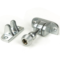 Beehive Brighton Fastener - Satin Chrome