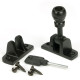 Mushroom Brighton Fastener - Aged Bronze