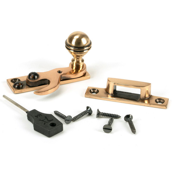 Sash Fastener - Polished Bronze