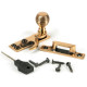 Beehive Sash Fastener - Polished Bronze