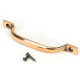 Polished Bronze Slim Sash Pull
