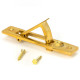 Edge Pull - Polished Brass