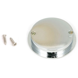 Art Deco Round Pull - Polished Chrome