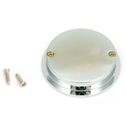 Plain Round Pull - Polished Chrome