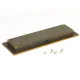 Plain Rectangular Pull - Aged Brass