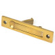 Edge Pull - Aged Brass