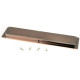 Art Deco Rectangular Pull - Polished Bronze