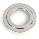 Polished Marine Stainless Steel Art Deco Bathroom Thumbturn
