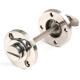 Polished Marine Stainless Steel Square Bathroom Thumbturn