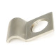 Rustic Cylinder Latch Cover - Satin Marine Stainless Steel