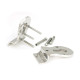Euro Door Pull with Back-To-Back Fixings - Polished Marine Stainless Steel