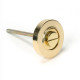 Polished Brass Round Bathroom Thumbturn Set