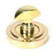 Polished Brass Art Deco Bathroom Thumbturn Set
