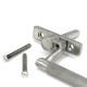 Brompton Espagnolette Casement Fastener - Satin Marine Stainless Steel