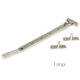 Satin Marine Stainless Steel Brompton Casement Stay