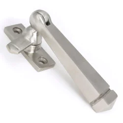 Locking Avon Casement Fastener - Satin Marine Stainless Steel