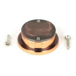 Round Finger Edge Pull - Polished Bronze