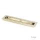 Plain Rectangular Pull - Polished Nickel