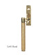 Brompton Espagnolette Casement Fastener - Polished Brass