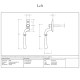 Newbury Espagnolette Casement Fastener - Polished Marine Stainless Steel