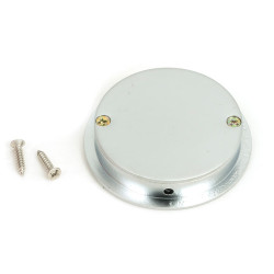 Art Deco Round Pull - Satin Chrome