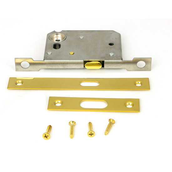 50mm Sliding Door Lock - PVD Finish