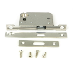 50mm Sliding Door Lock - Polished Chrome