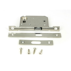 50mm Sliding Door Lock - Polished Nickel
