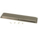 Blacksmith Pewter Patina Art Deco Rectangular Pull