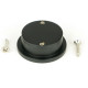 Round Finger Edge Pull - Matt Black